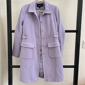 Moda International Lavender Trench Coat